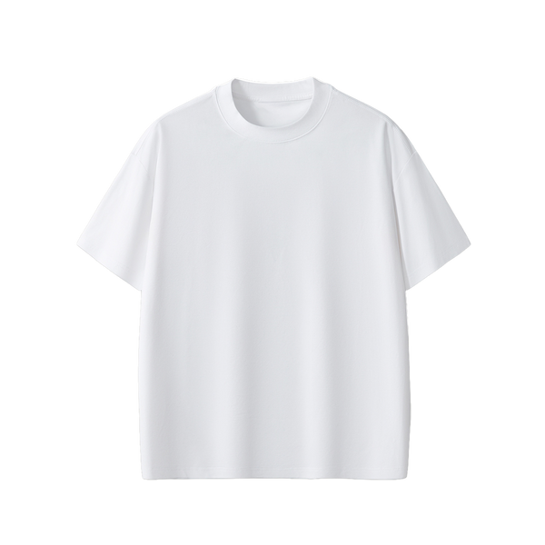 SS004 Aeroflow Oversized Tee White front