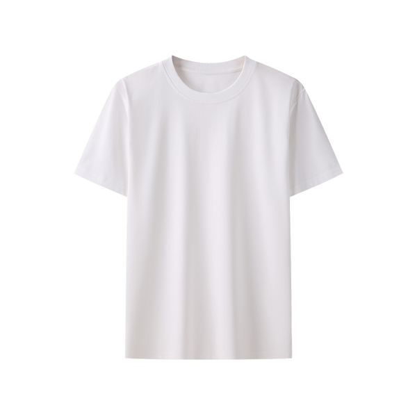 SS003 Aeroflow Standard Tee White front