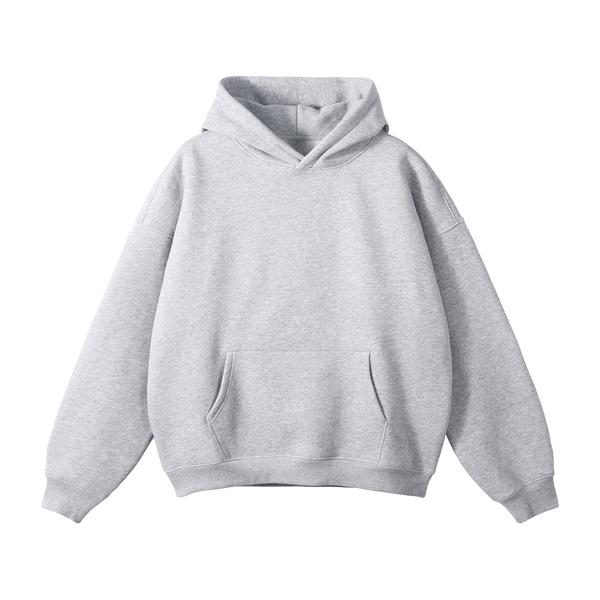 HD001 Softshell Zip Hoodie Heather front
